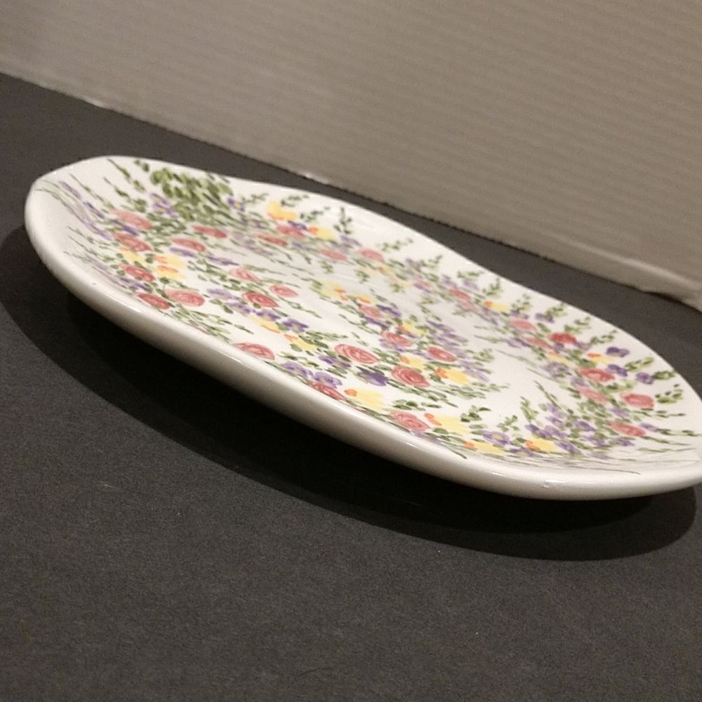 Spring Garden Salad Plate 8" - Picture 2 of 4